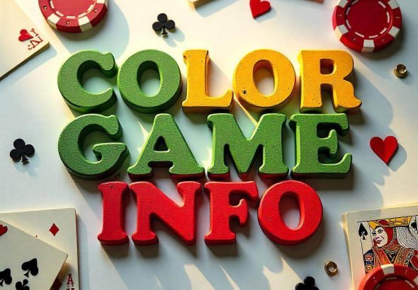 Colour Game mobile app interface showing vibrant color prediction and trading gameplay.