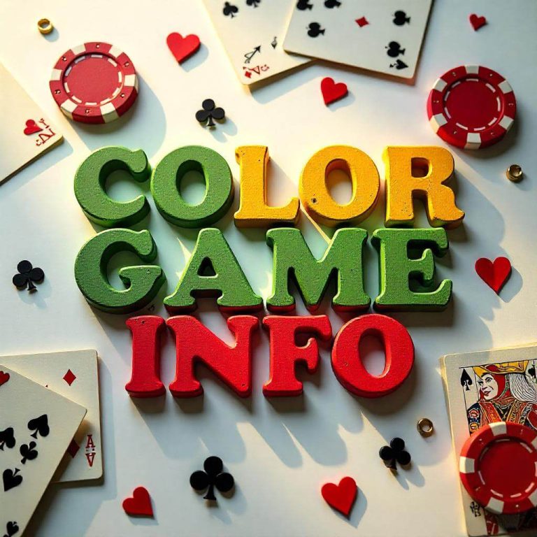 Colour Game mobile app interface showing vibrant color prediction and trading gameplay.